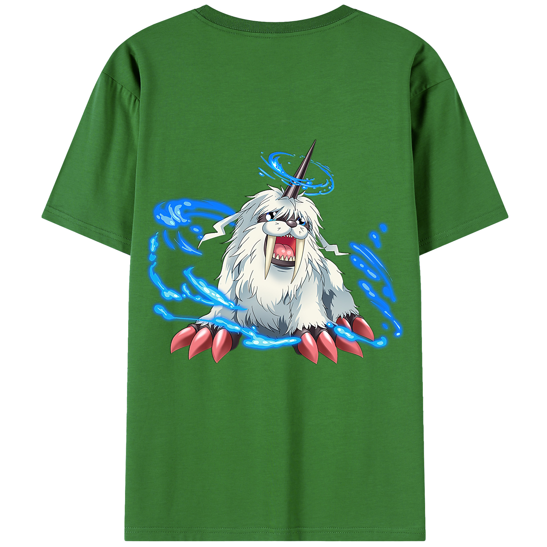 （画像用） Digimon デジタルモンスター/デジモン レディース半袖Tシャツ(バックプリント)